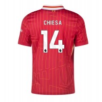 Maglia Calcio Liverpool Federico Chiesa #14 Prima Divisa 2024-25 Manica Corta